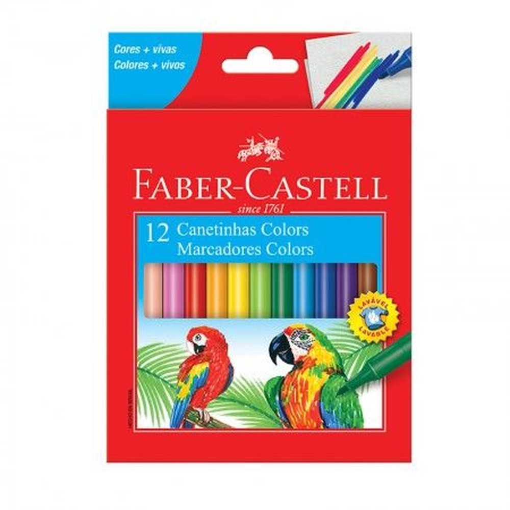 CANETINHA HIDROGRAFICA. C/12 FABER     