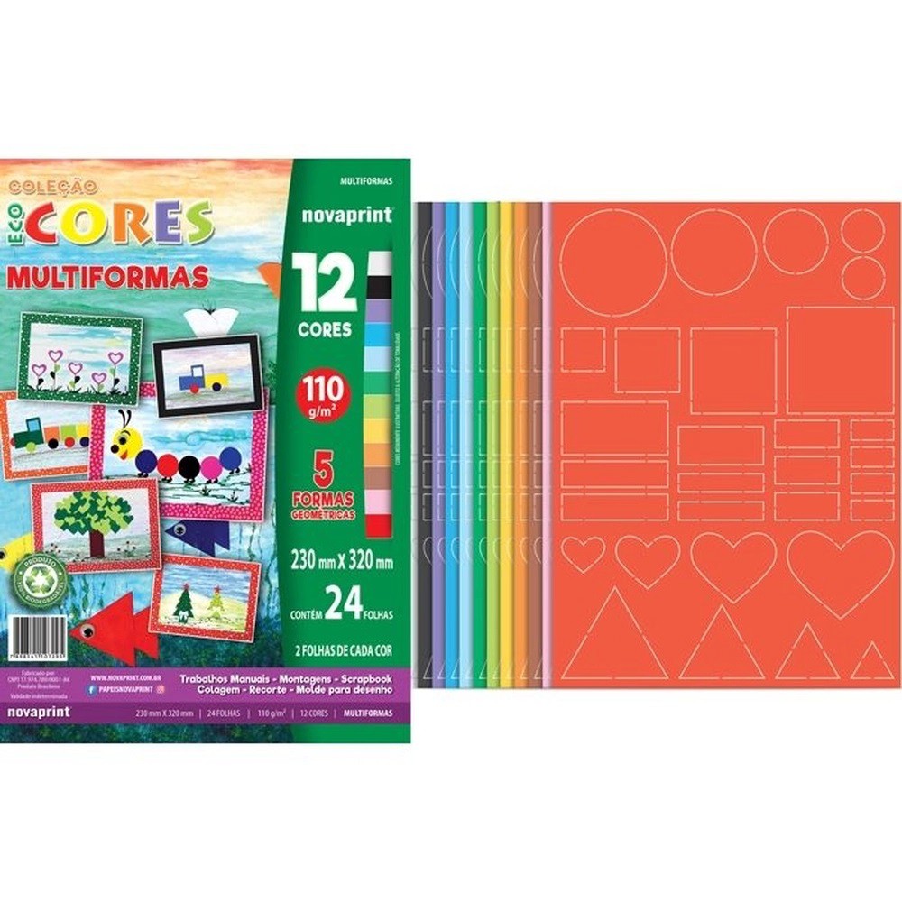 PAPEL ECOCORES MULTIFORMAS 110G 12 C C/24