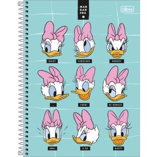 CADERNO BROCH CD 1/4 80F MARGARIDA