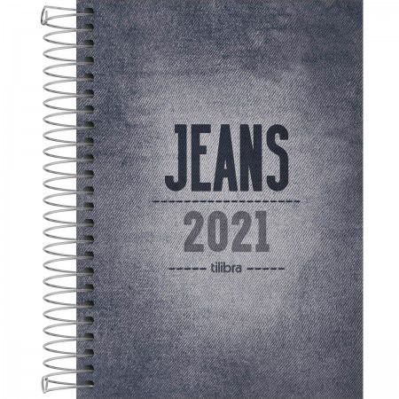 AGENDA ESPIRAL JEANS M5 TILIBRA
