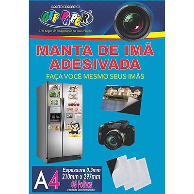 MANTA MAGNETICA ADESIVA C/5