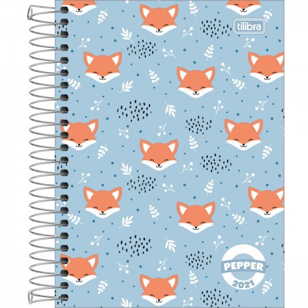 AGENDA ESPIRAL PEPPER TILIBRA
