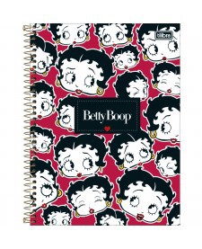 CADERNO UNIVERSITÁRIO CD 1X1 80F BETTY BOOP