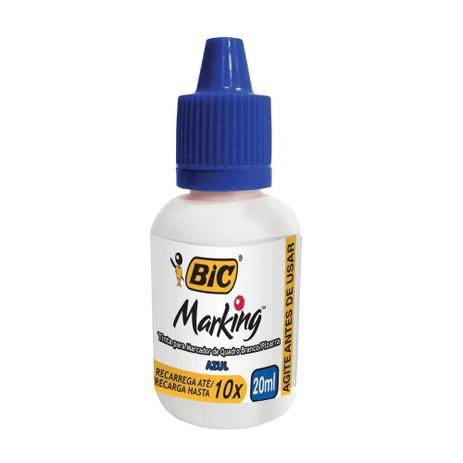 TINTA P/QUADRO BRANCO MARKING 20ML BIC AZUL