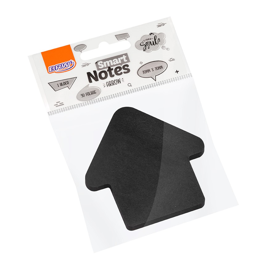 BLOCO SMART 70X70mm C/50F BRW