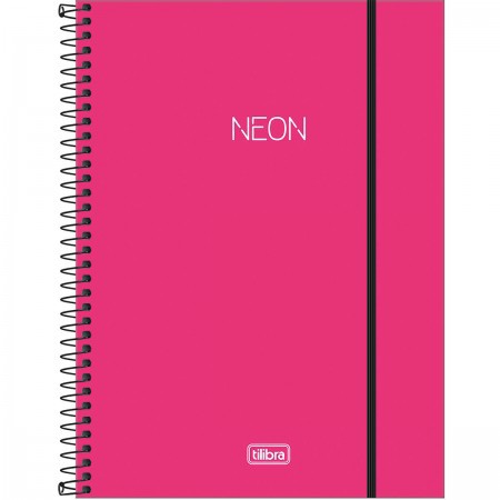 AGENDA ESPIRAL PLANNER NEON TILIBRA