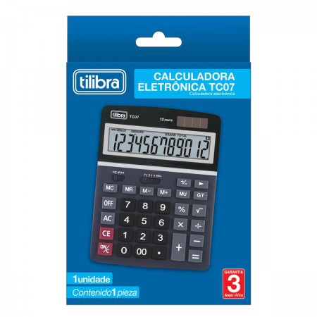 CALCULADORA TC07 TILIBRA 