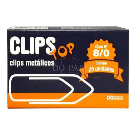 CLIPS TOP N°8 CAIXA C/25
