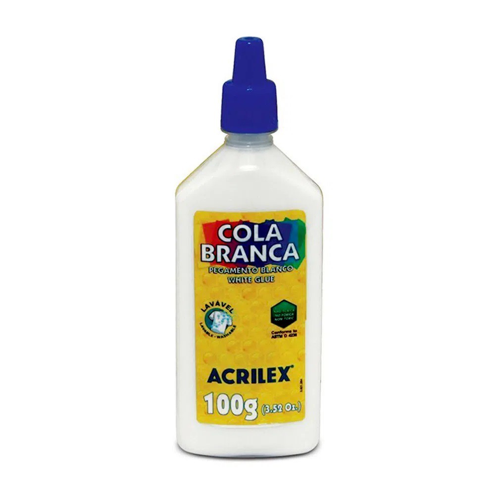 COLA BRANCA ACRILEX 100G