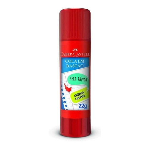 COLA EM BASTAO 21GR FABER CASTELL