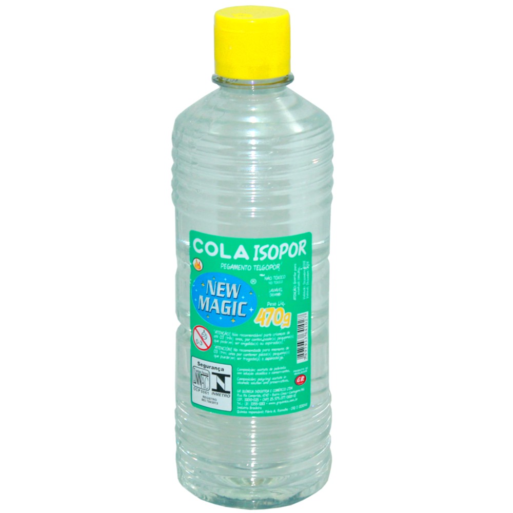 COLA PARA ISOPOR NEW MAGIC 470GR