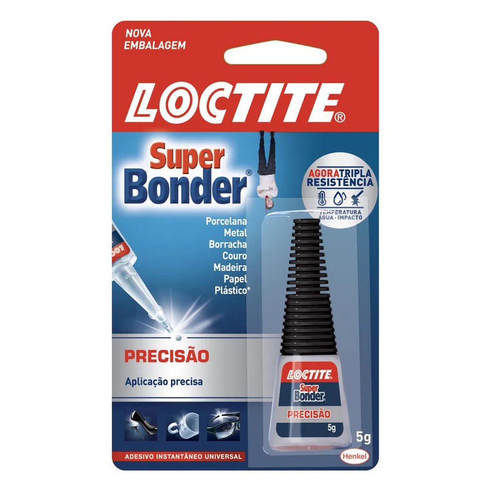 COLA SUPER BONDER 5G PRECISÃO