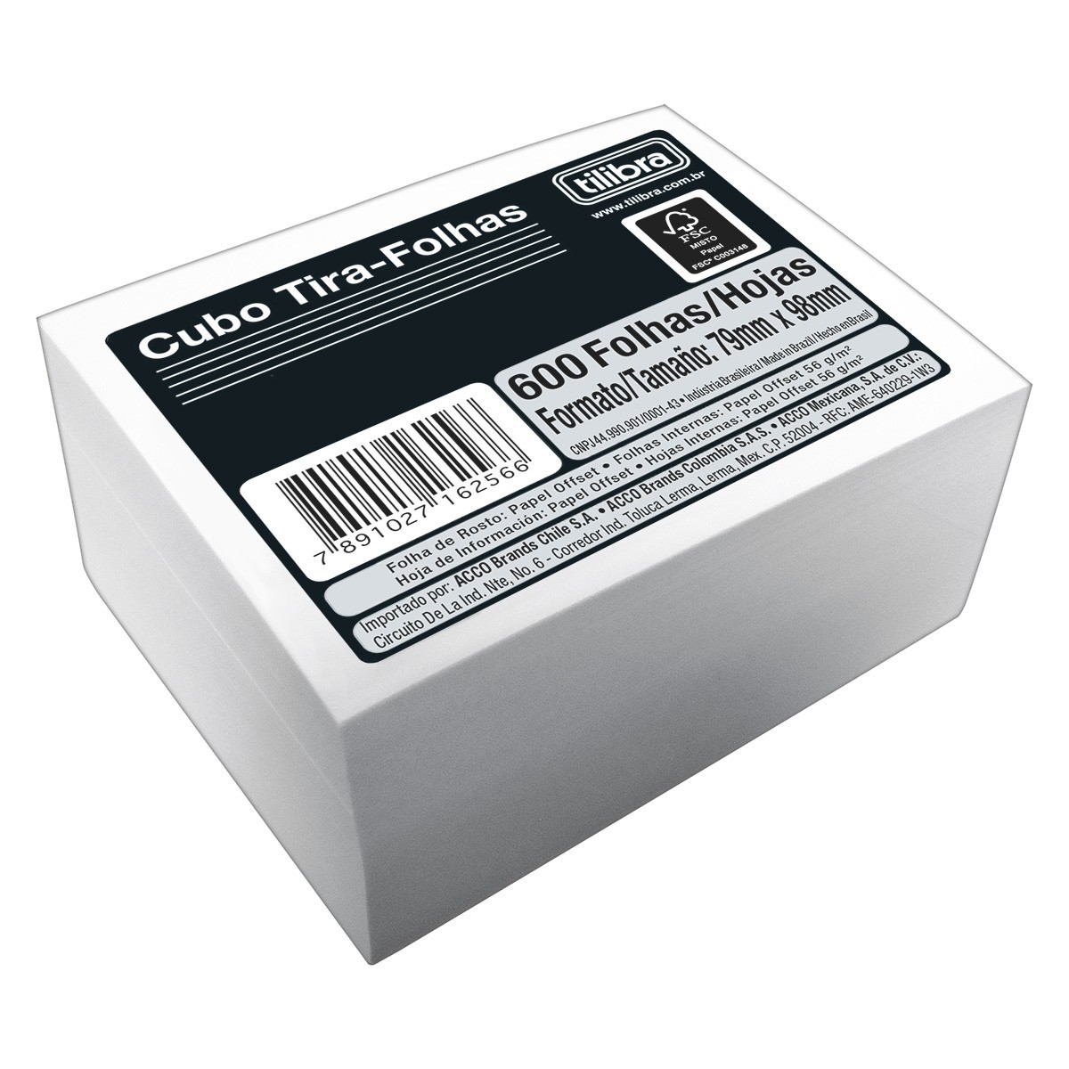 CUBO TIRA FOLHAS 600F