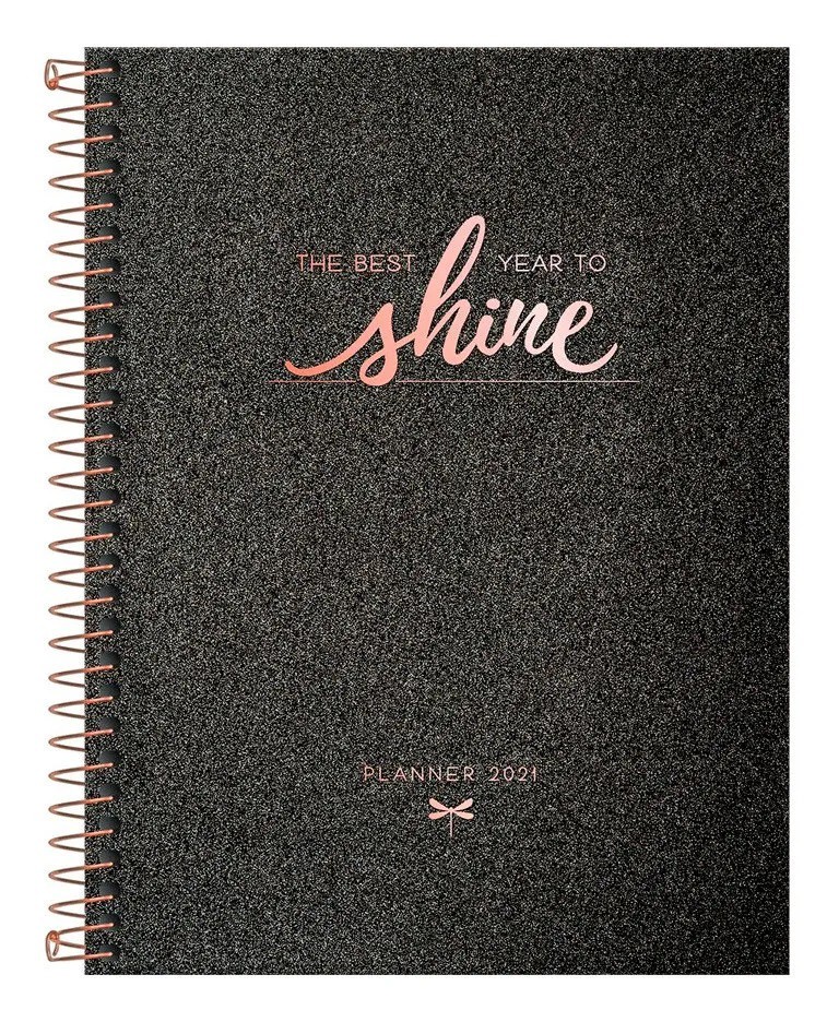 AGENDA ESPIRAL PLANNER SHINE M7 TILIBRA