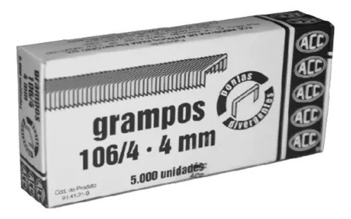 GRAMPOS 106/4 4MM CX/5000 ACC