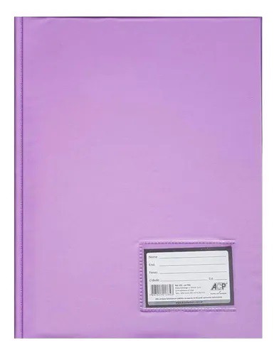 PASTA CATALOGO COM 20 ENVELOPES ACP LILAS