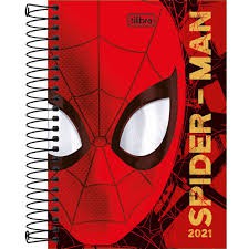 AGENDA ESPIRAL SPIDER MAN M5 TILIBRA