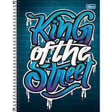 CADERNO BROCH CD GRAFFITI TILIBRA