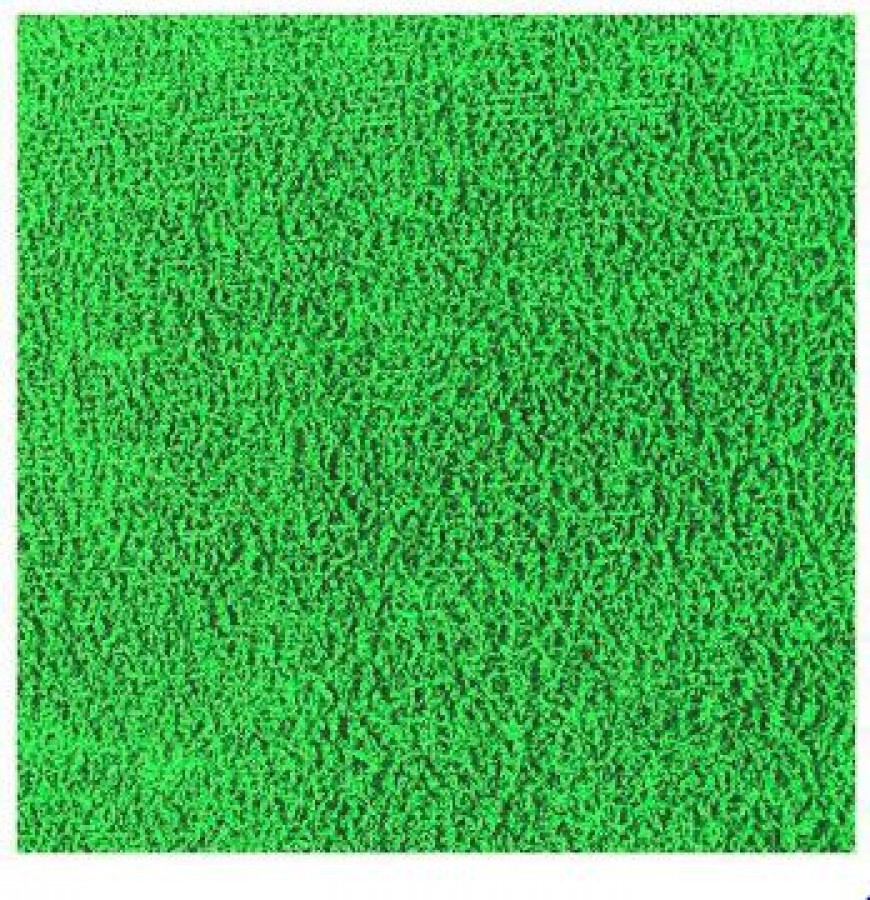 EVA ATOALHADO PLUSH VERDE 40X48