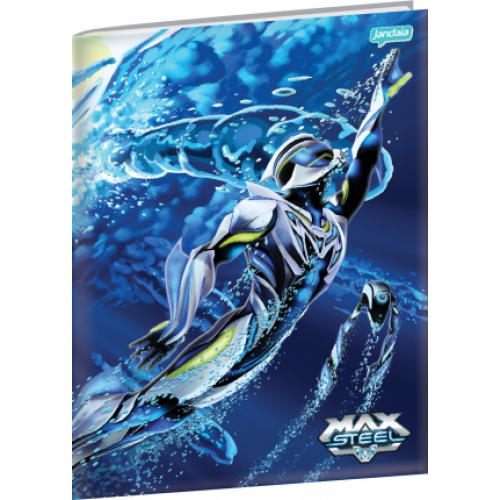 CADERNO BROCH CD 1/4 48F MAX STEEL