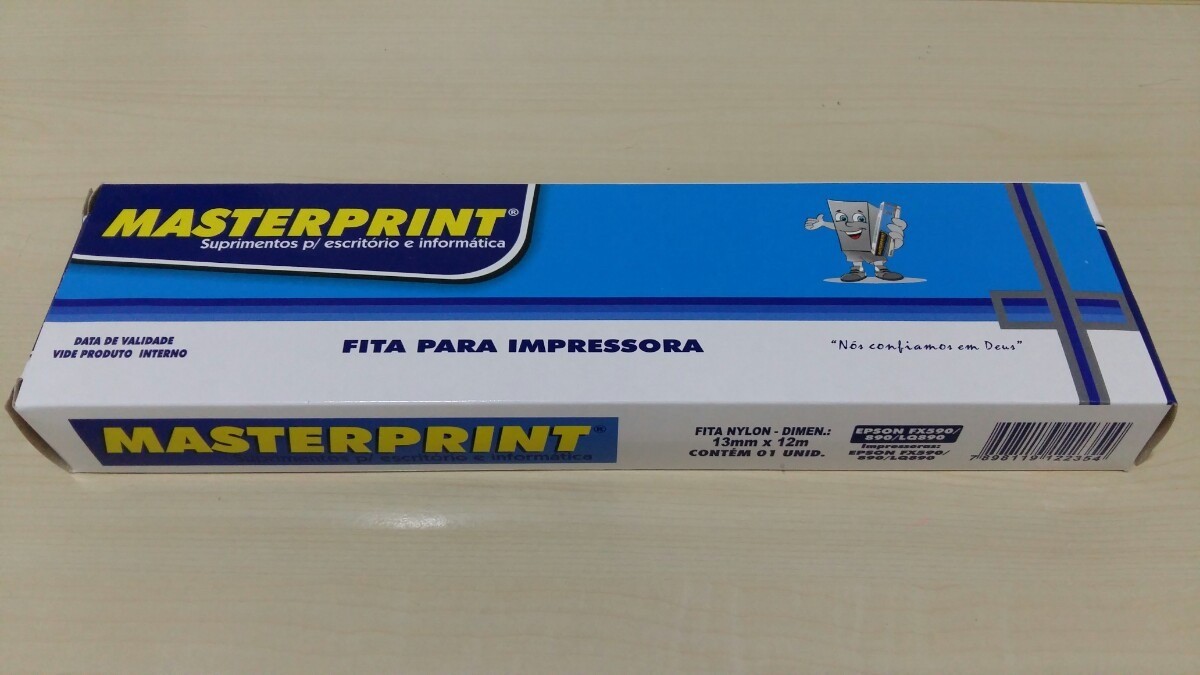 FITA PARA IMPRESSORA MASTERPRINT FX590/890/LQ890