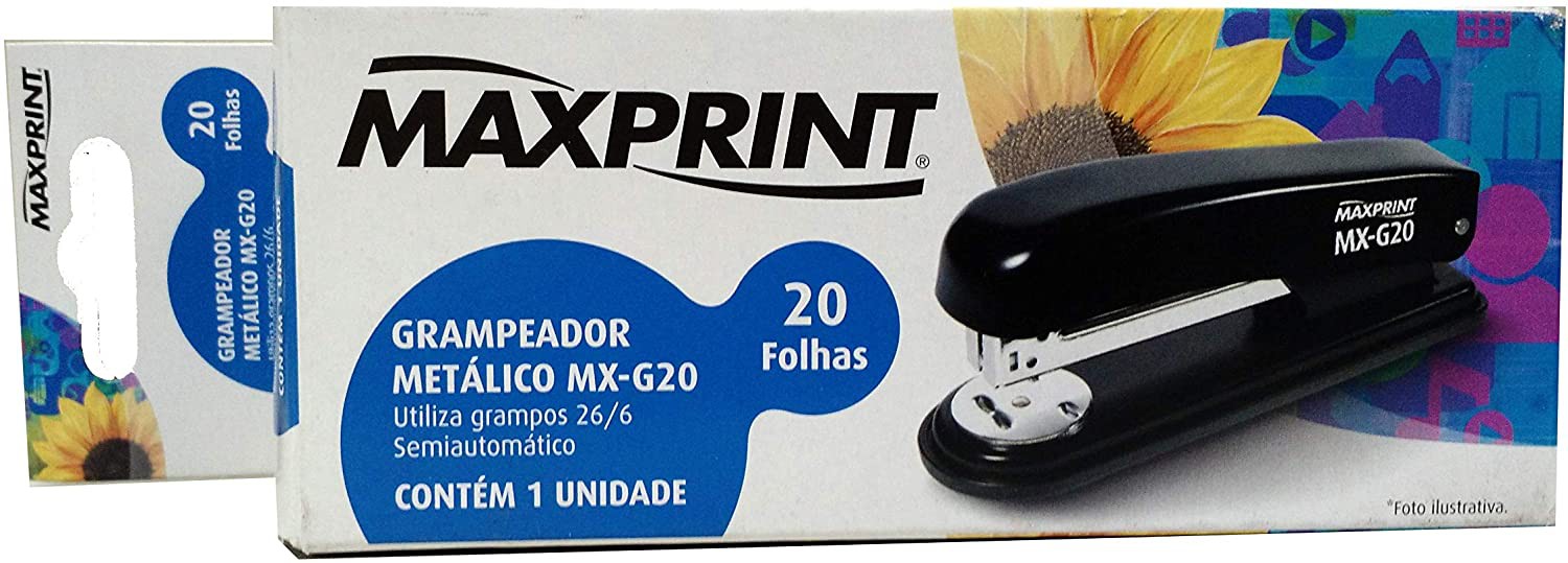 GRAMPEADOR METÁLICO MAXPRINT MX-G20