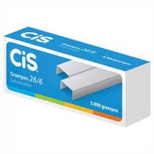 GRAMPO 26/6 GALVANIZADO C/5000 CIS