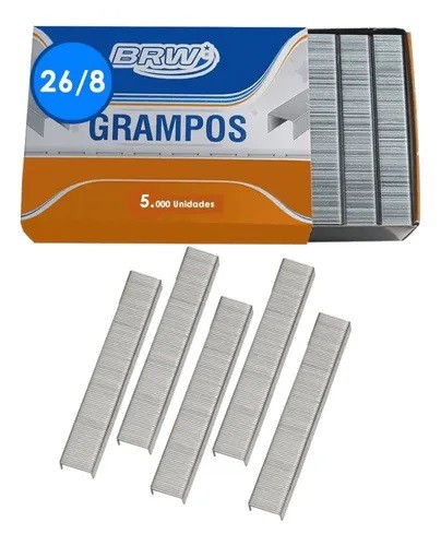 GRAMPO 26/8 CAIXA COM 5000 BRW