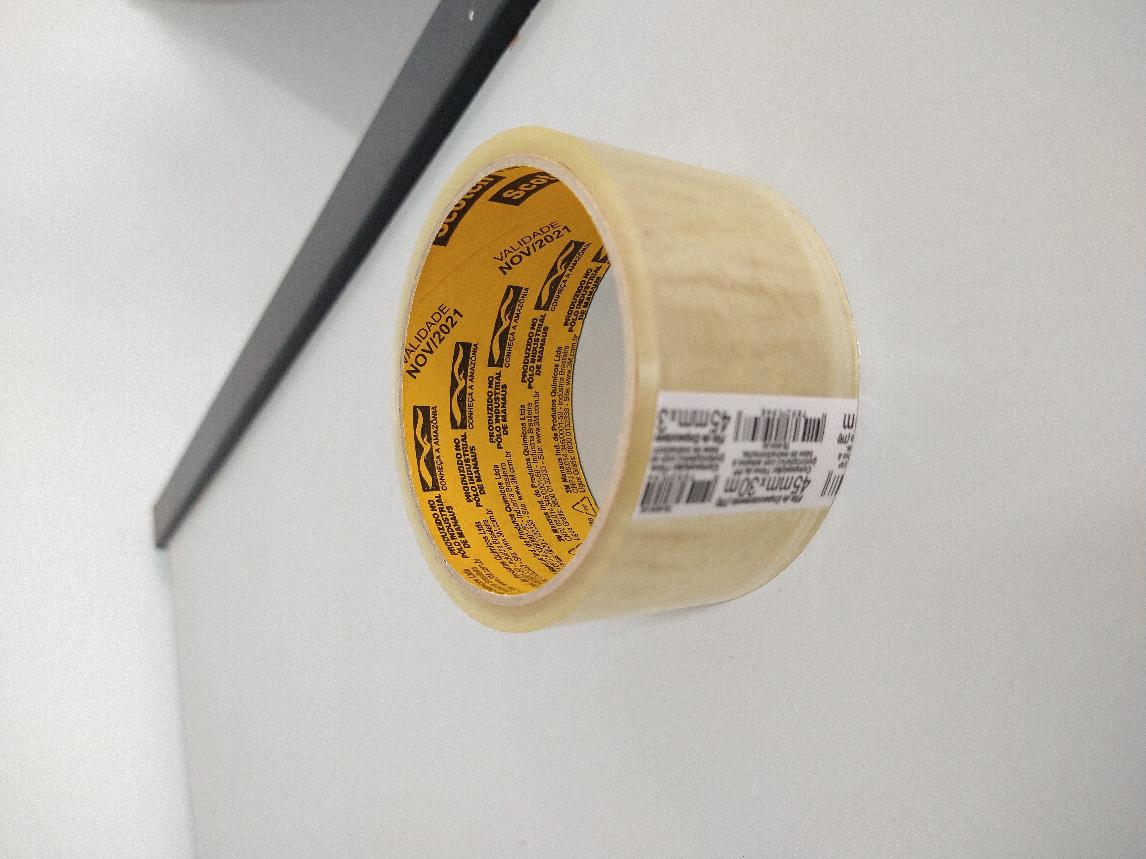 FITA PVC 3M TRANSPARENTE 45X30
