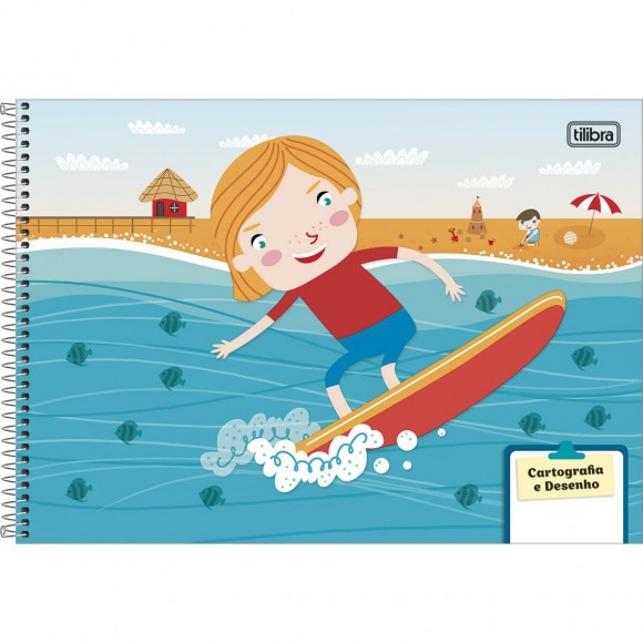 CADERNO DE CARTOGRAFIA E DESENHO CD S/S SAPECA TILIBRA 96F
