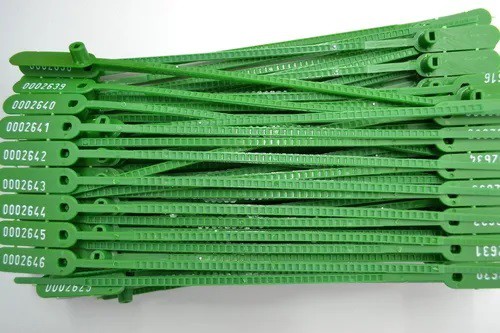 LACRE GRAVADO 16CM PACOTE C/100 VERDE