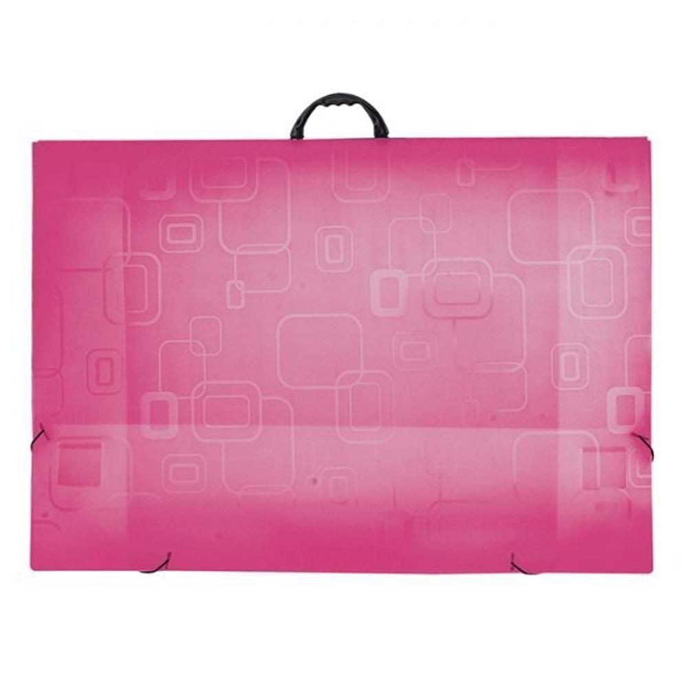 MALETA A3 DELLOFINE ROSA