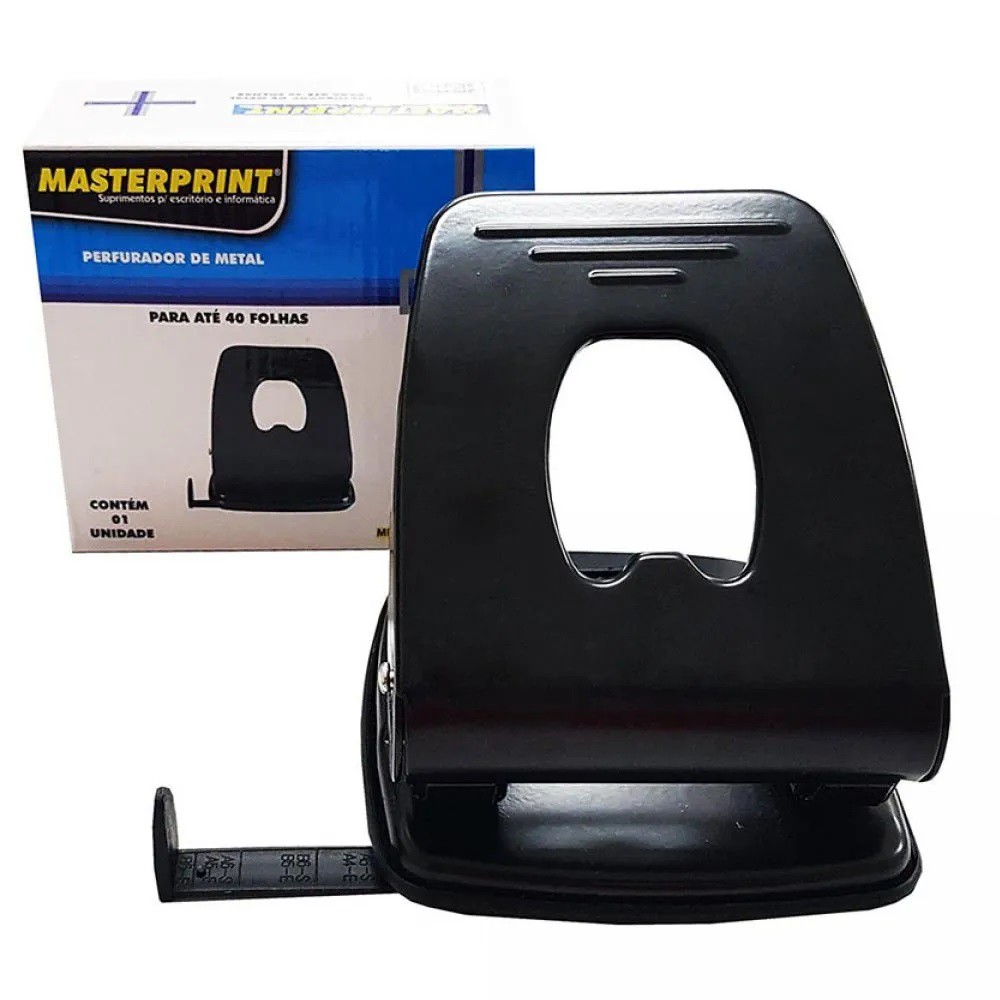 PERFURADOR DE METAL 40 FOLHAS MP 802