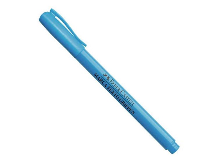 MARCA TEXTO GRIFPEN FABER CASTELL AZUL