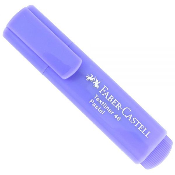MARCA TEXTO PASTEL TEXTLINER ROXO FABER CASTELL