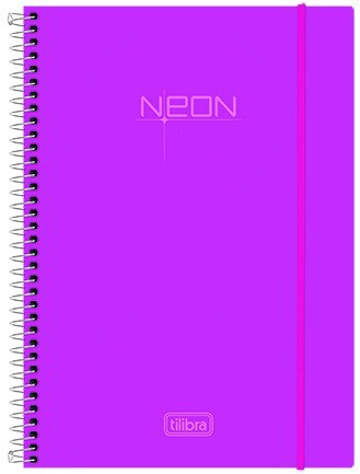 CADERNO UNIVERSITÁRIO CP 10X1 160F NEON CP3