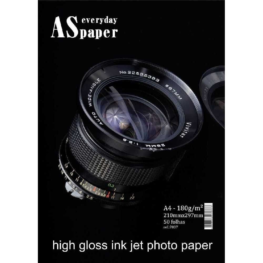 PAPEL GLOSSY EVER 180G A4 20 F AS