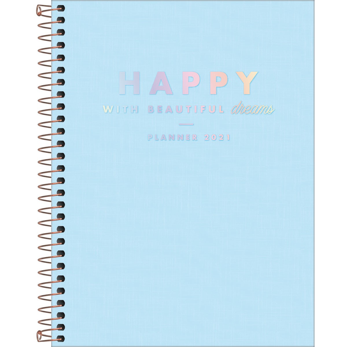 AGENDA ESPIRAL PLANNER HAPPY CORES