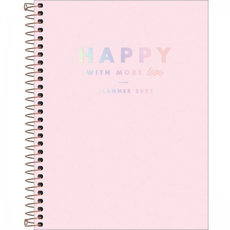 AGENDA ESPIRAL PLANNER HAPPY CORES