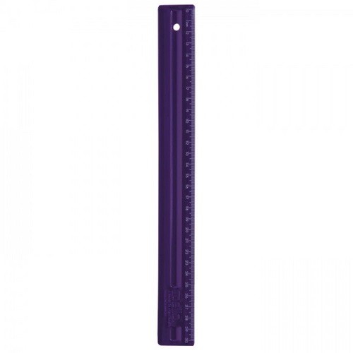 REGUA DELLO 30CM ROXO
