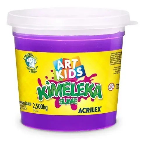 KIMELEKA SLIME ART KIDS 180G ROXO