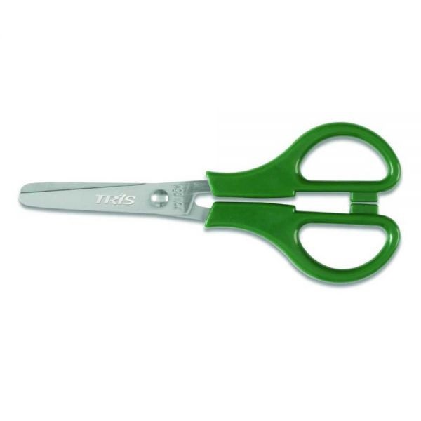 TESOURA ESCOLAR TRIS CLASS 13CM VERDE