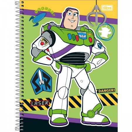 CADERNO UNIVERSITÁRIO CD 1X1 80F TOY STORY CP1