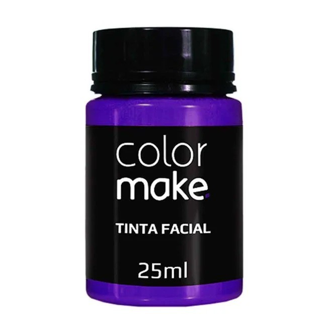 PINTURA FACIAL COLOR MAKE 25ML ROXO