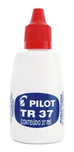 TINTA PARA REABASTECER PINCEL ATOM PILOT VERMELHO 37ML