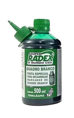 TINTA P/MARCADOR QUADRO BRANCO RADEX 500ML VERDE