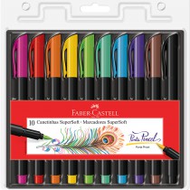 CANETINHA SUPER SOFT C/10 FABER CASTELL