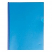 PASTA CANALETA A4 AZUL