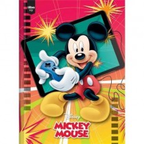 CADERNO BROCH CD 1/4 48F MICKEY MOUSE