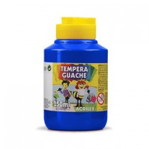 TINTA GUACHE 250ML ACRILEX AZUL